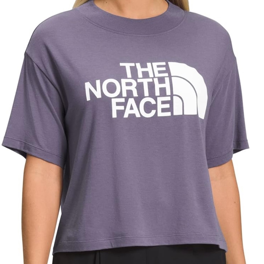 The North Face Women's Short Sleeve Tee in Purple